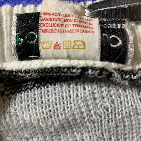 Vintage 80s 90s Porto Bello Graphic Print Crewneck Sweater - Picture 7 of 11